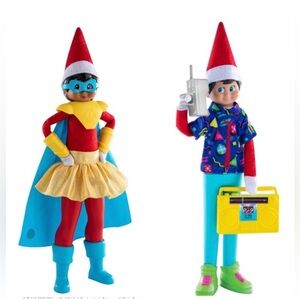 MagiFreez accessories sets-2 total scout elf/elf on shelf 80s vibe/hero NWT NEW